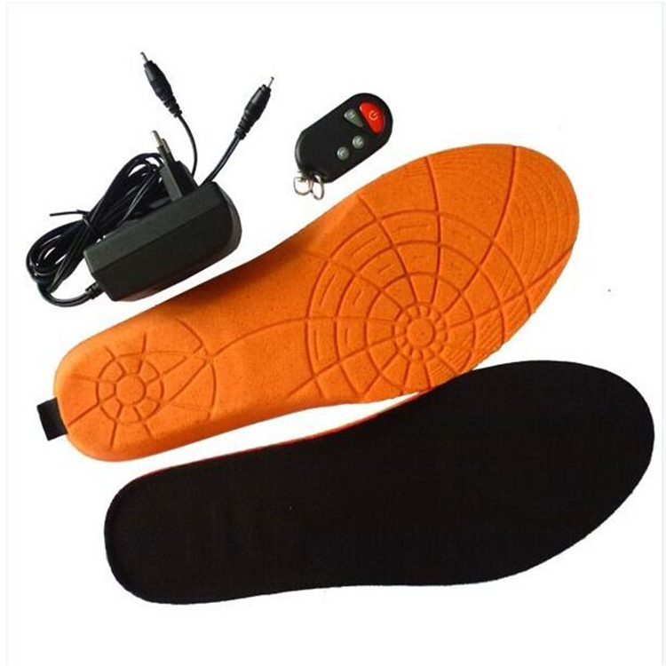 Feet Warming Insoles Battery Heating Thermal Electric Foot Warmer Rechargeable Heated Soles