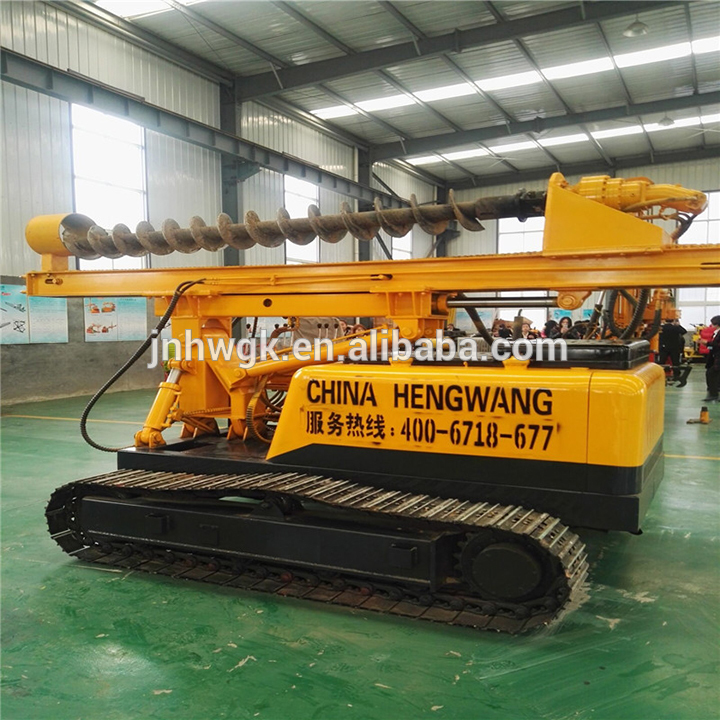 Hengwang factory sales electric driver screw pile driver