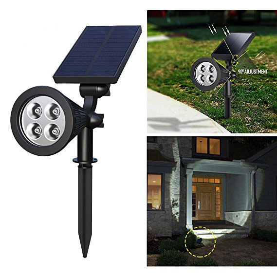 The automatic decorative lighting fixture decorative solar panels light