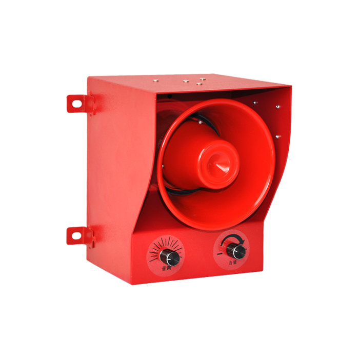 YS-05D 130db strobe warning light loud sound activated fire alarm for crane oil field