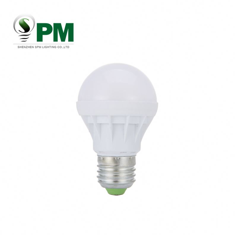 e27 battery operated led light bulb pir sensor led bulb with infrared human-body sensor