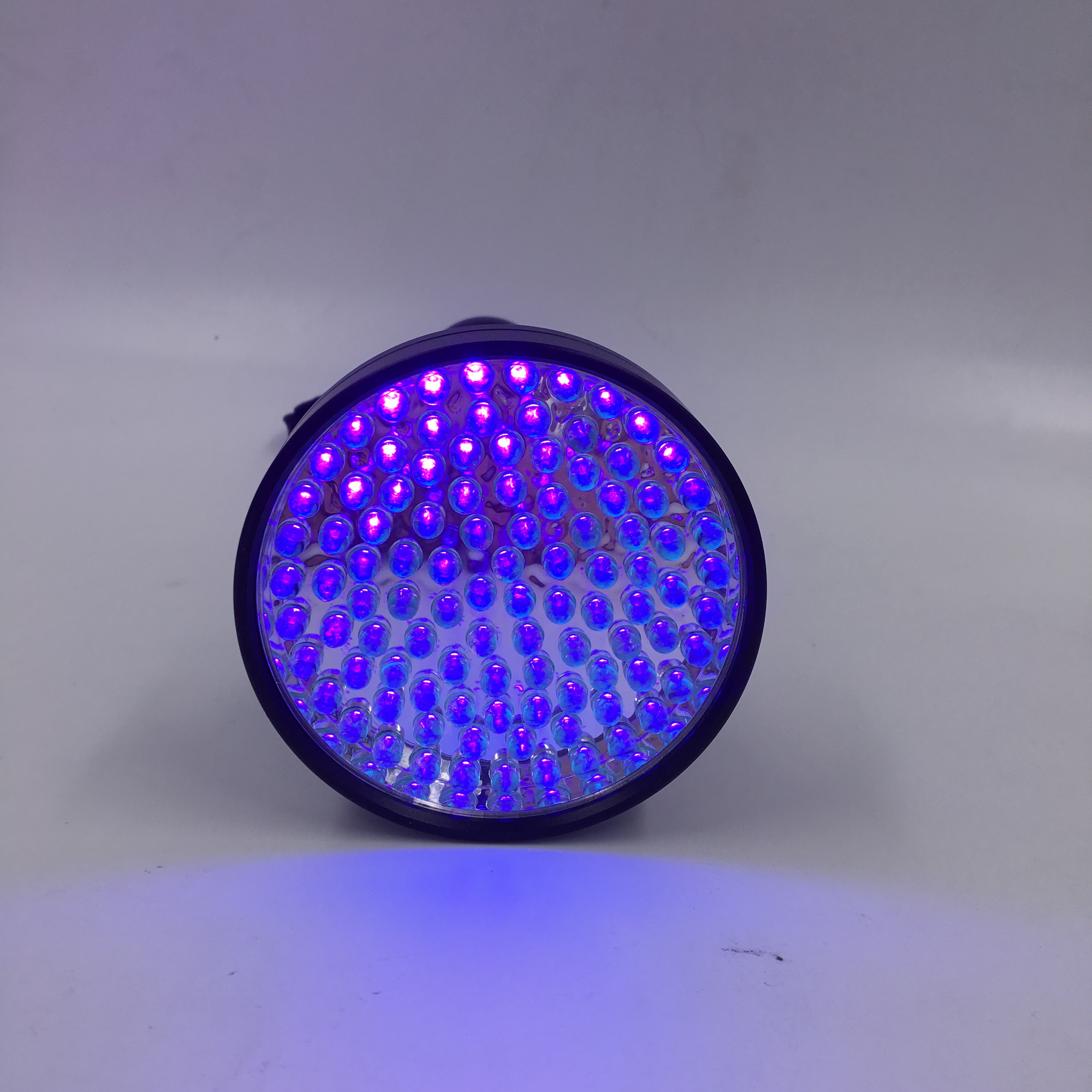 100 LED UV UltraViolet Blacklight Flashlight Torch Inspection Light