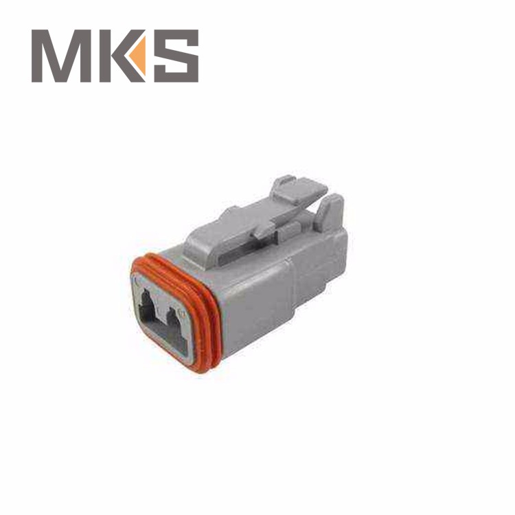 4 pin orange Wedge Lock female auto electrical connector