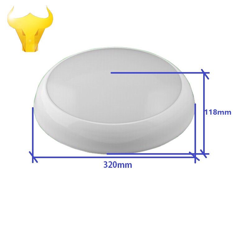 IP54 14w 1200lm motion sensor led ceiling lights bulkhead