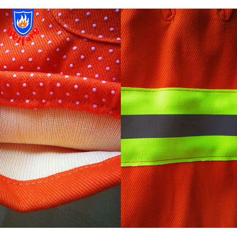 Orange other gloves fire fighting gloves