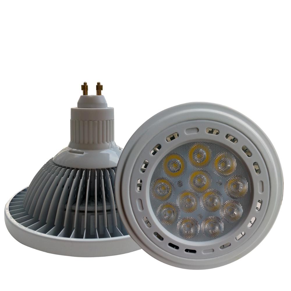 Professional Led Light Bulb Source Aluminum Ar111 Light Gu10 Led G53 Replace Halogen Lamp Cob Ar111