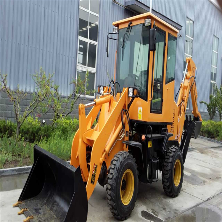 mini tractor backhoe loader tractor with front end loader and backhoe