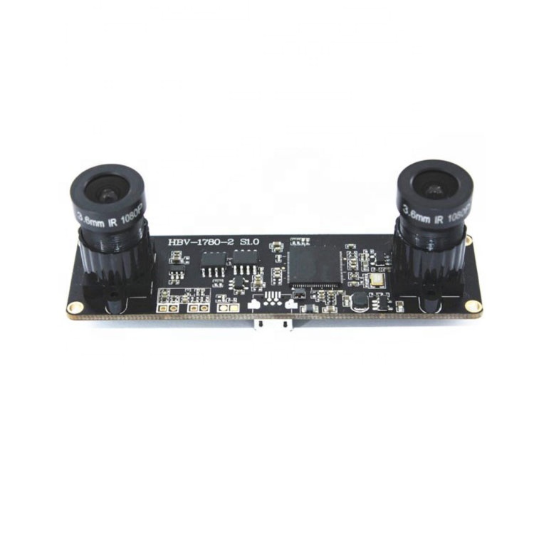 1MP OV9732 Binocular Synchronous 720P Laptop Mini Camera Module AR/VR/motion sensing application/Face recognition