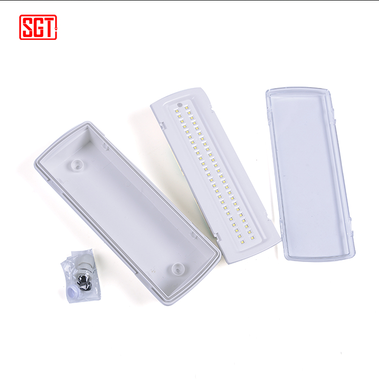 China suppliers IP65 waterproof material battery operated led emergency light