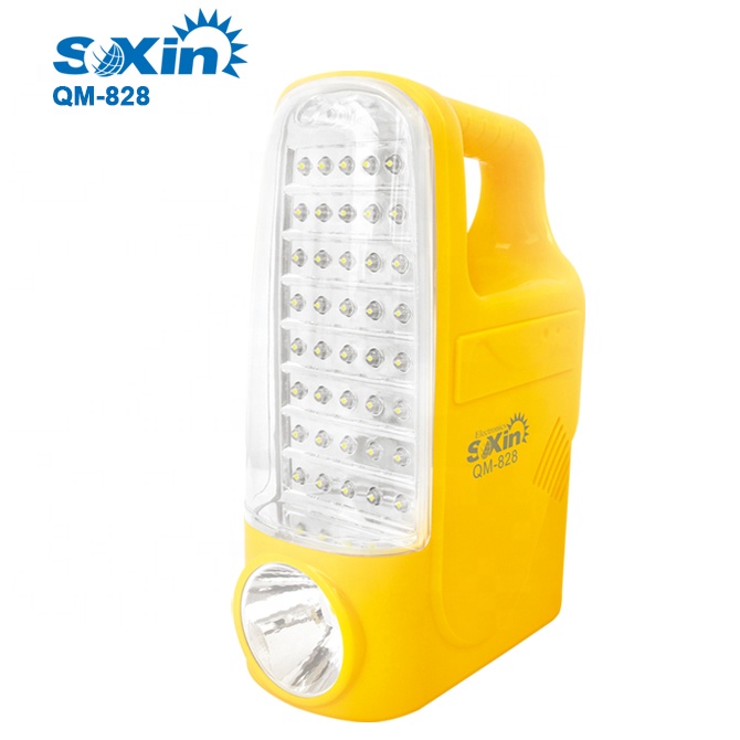 Multifunction 40LED high bright led FM Radio emergency light with solar jack mobile power