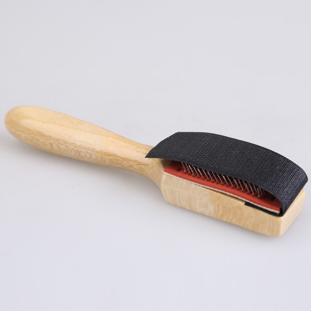 Wood Handle Shoe Brush Suede Sole Shoe Cleaners Wire Shoe Brush