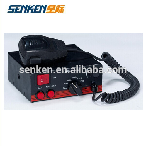 Durable modeling 200W electronic siren for emergency vehicles