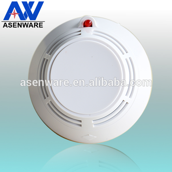 Photoelectric addressable 2 wire smoke detector for building projects