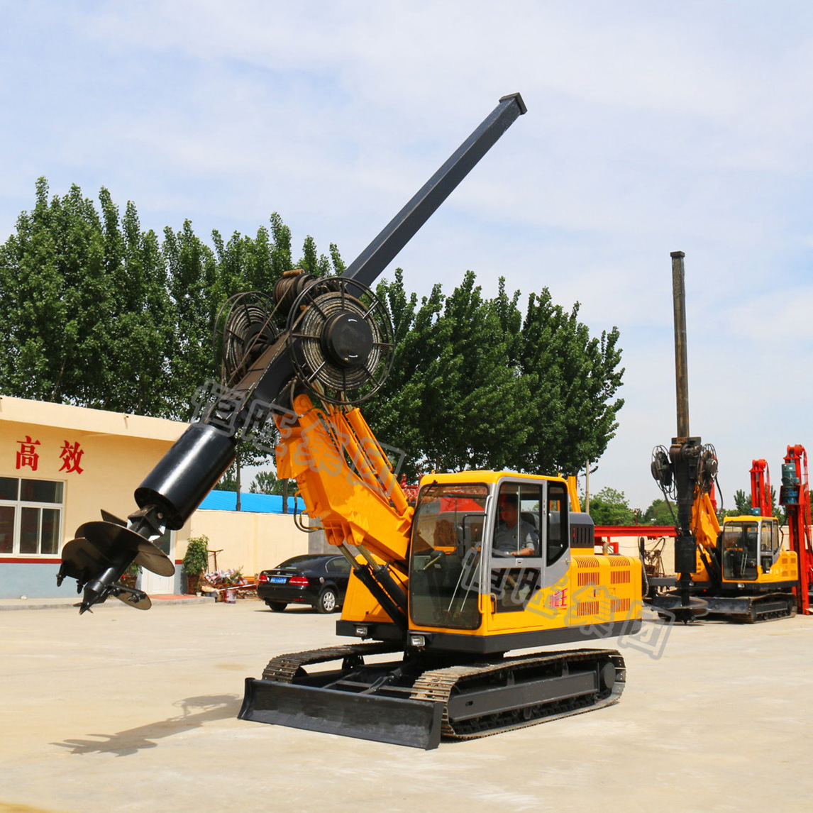 15 Meters Crawler Rotary Drilling rig for Foundations and Bridges