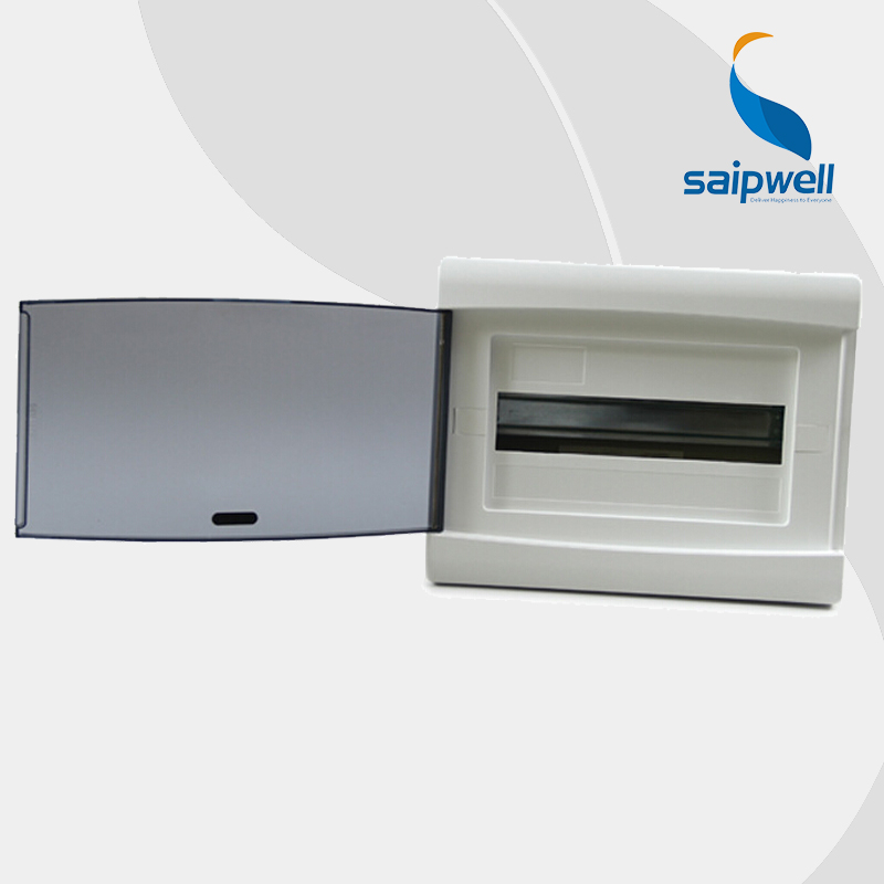 SAIP/SAIPWELL 20way 435*220*80mm Neweat Type Plastic Enclosures Electrical Modular Waterproof MCB Distribution Box