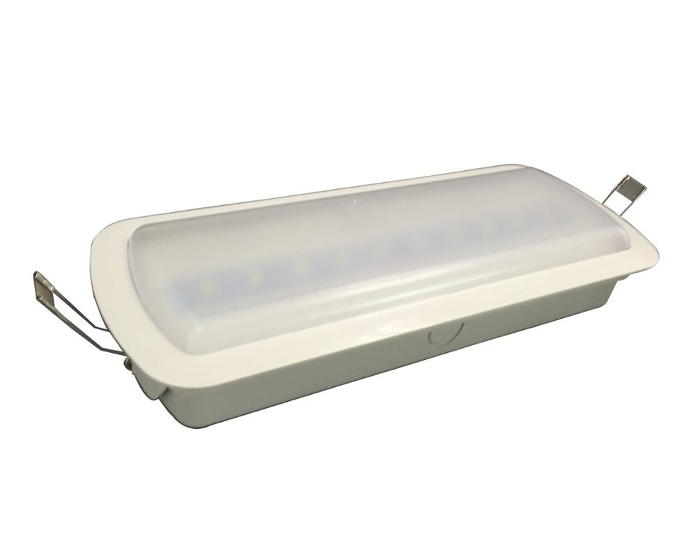 Ceiling Recessed/Wall Surface LED Rechargeable Emergency Light