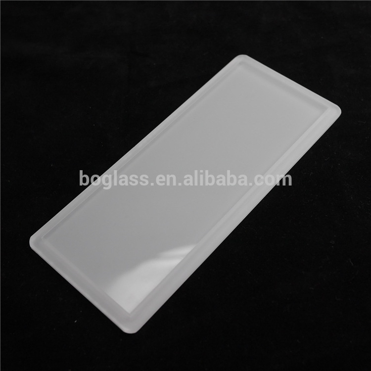 High quality polished edge Tempered glass panel/toughened glass plate