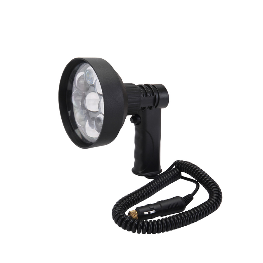 cree led flashlight 5JG-NFC120-27W waterproof rechargeable portable spotlight rechargeable searchlight