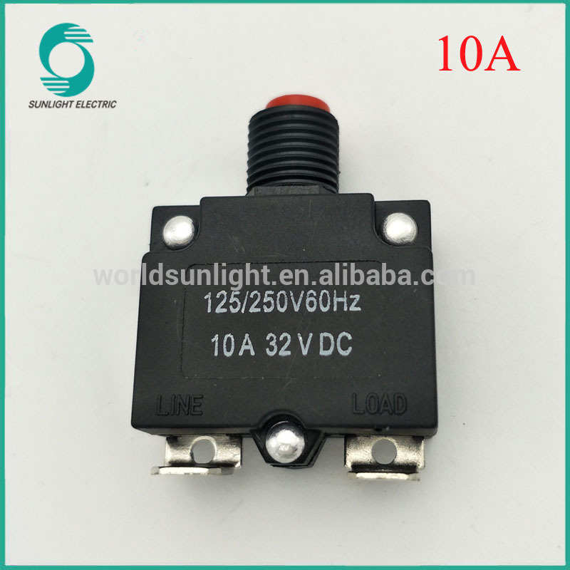 ST-1B 10A No Fuse Breaker, overload protector switch circuit breaker