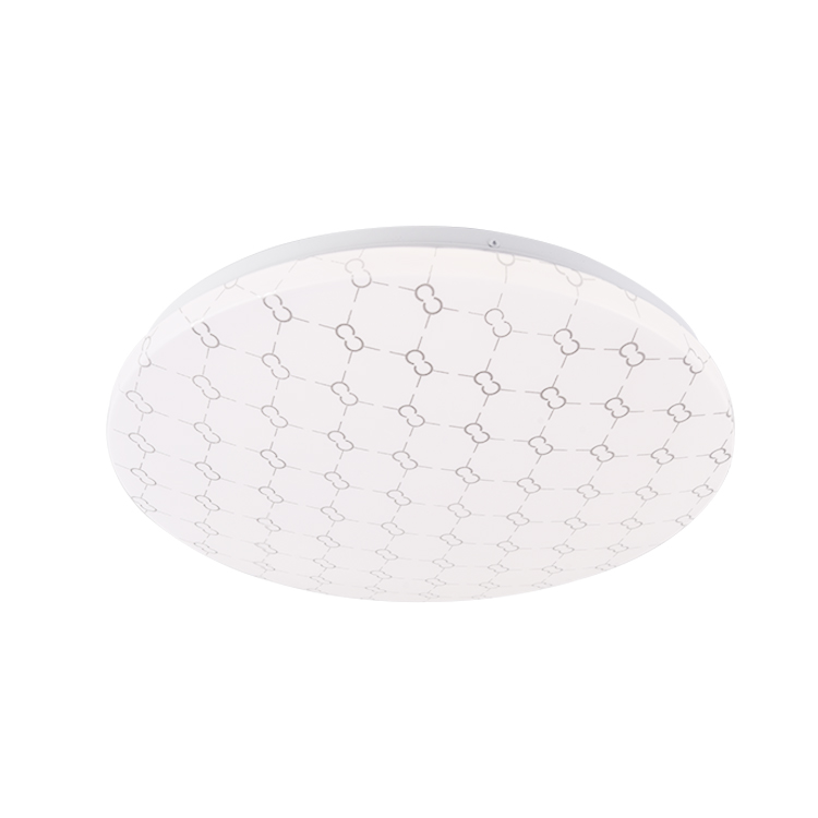 Custom Pattern Iron Base PVC Cover 12W 18W 24W 30W Surface Mounted LED Modern Ceiling Lights