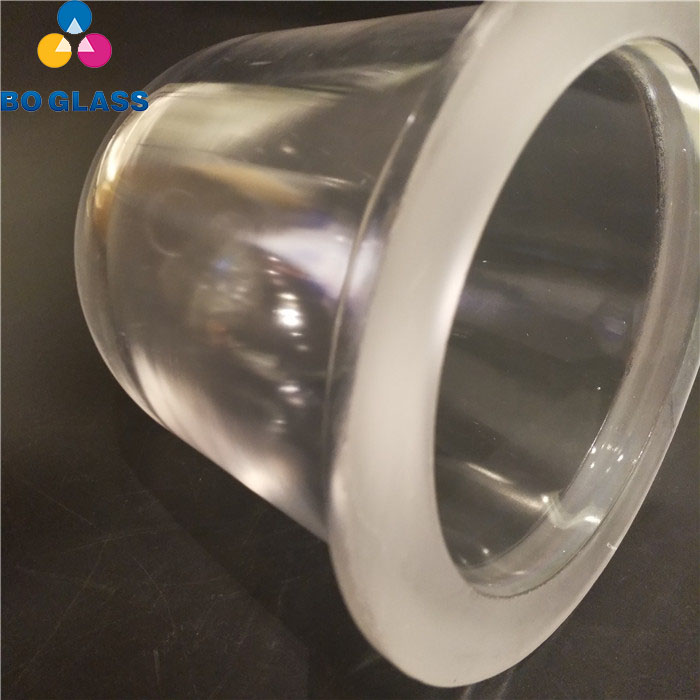 China Factory Direct Sale Molded Pressed Clear Explosion proof Glass Dome