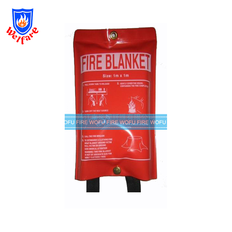 Emergency TUV Approval Fiberglass Roll types of fire blanket