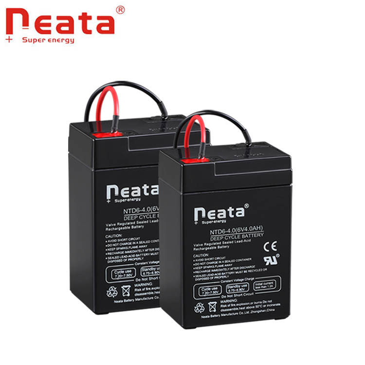 6v4ah rechargeable valve regular sealed lead acid battery