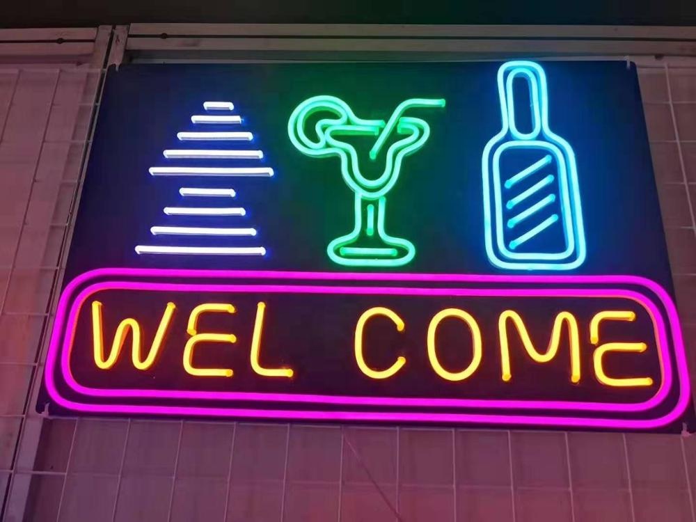 CE certificate Acrylic panel soft neon light colorful led neon sign