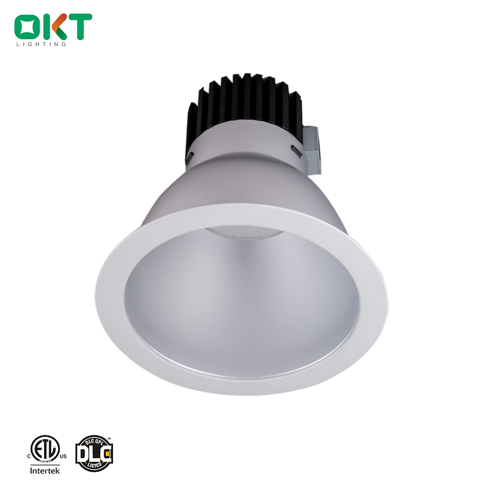 OKT dust-proof 4000K neutral white light 8 inch recessed luminaires for office