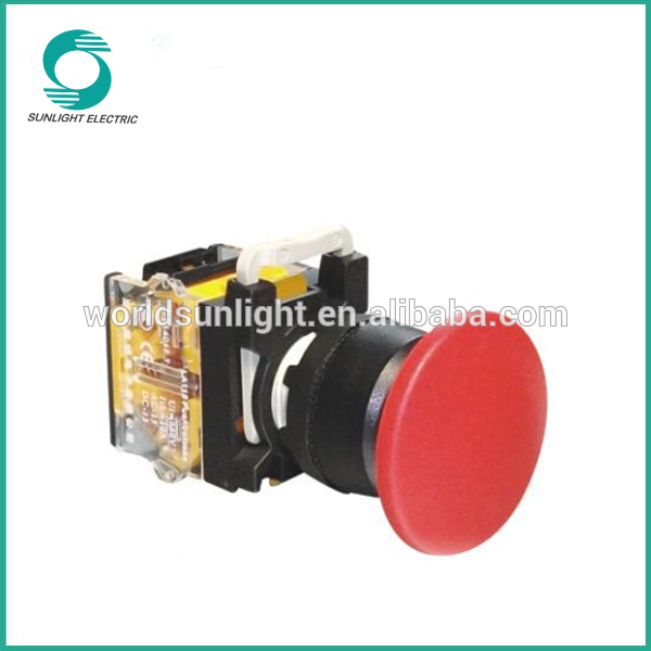 LA115-B1 series, normally open or normally closed plastic 25mm pushbutton switch