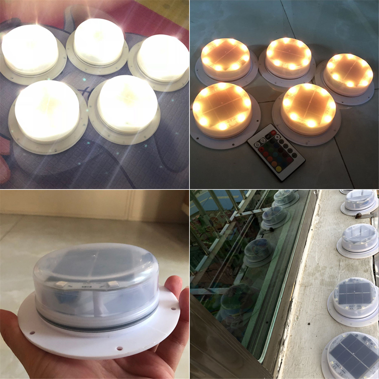 Build-in solar power cordless portable outdoor waterproof flashing garden floating swimming pool LED ball lamp light