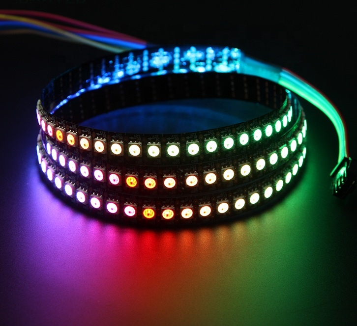 Digital LED Strip Addressable LED Strip DC12V WS2815 144led/m IP65 SMD5050 RGB LED