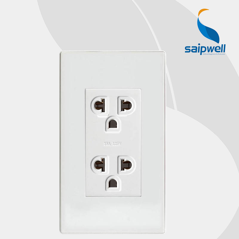 SAIP/SAIPWELL Home Type Hot Sale International Standard EU TV Satellite Wall Socket