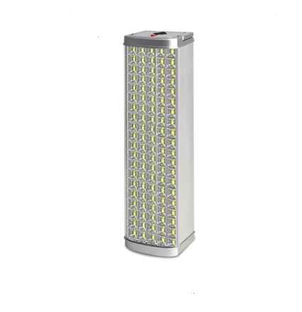 Rechargeable 100 LED Emergency Lights For Homes With Aluminum Body Transformer charger