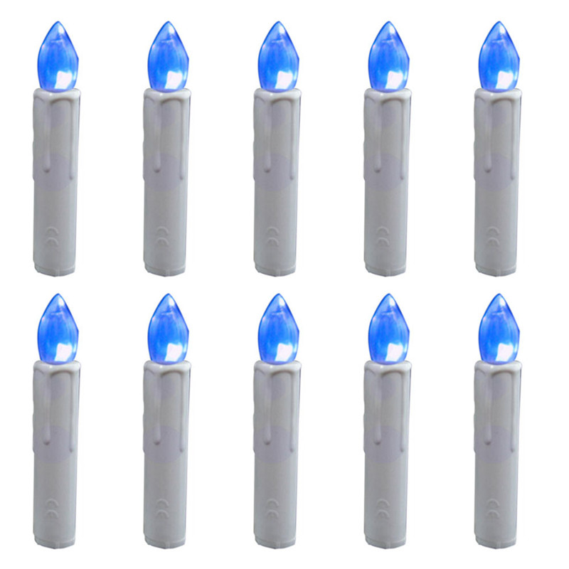 Home Decoration Party Wedding Candle Lamp Led Electric Flameless Candle 12 color change with Remote Control