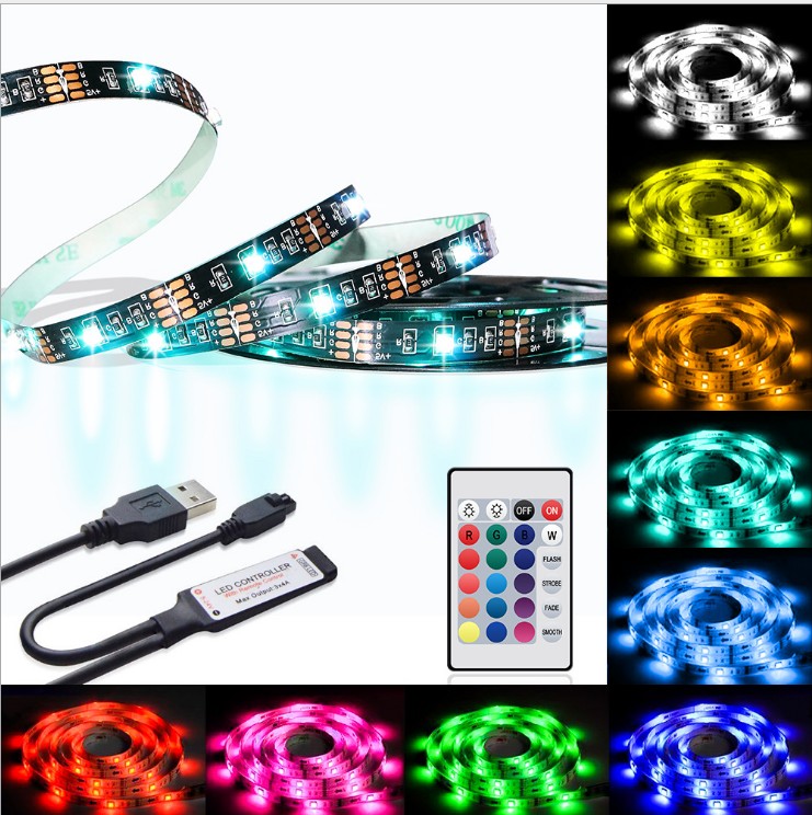 5v IP65/IP22 RGB Strip 1M 2M 3M 4M 5M Backlight TV LED Strip Light