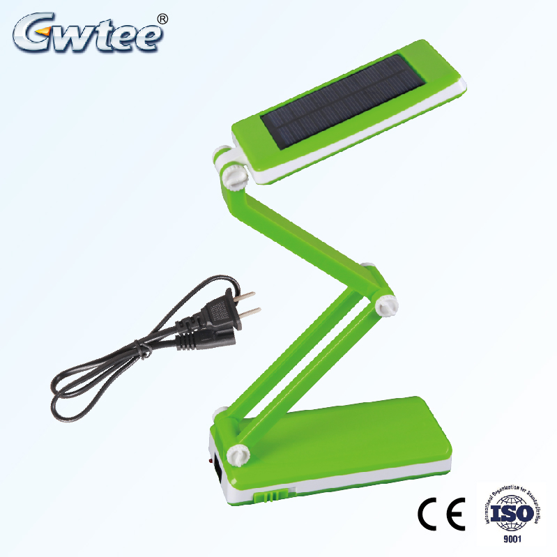 Rechargeable high quality solar lamp studying light