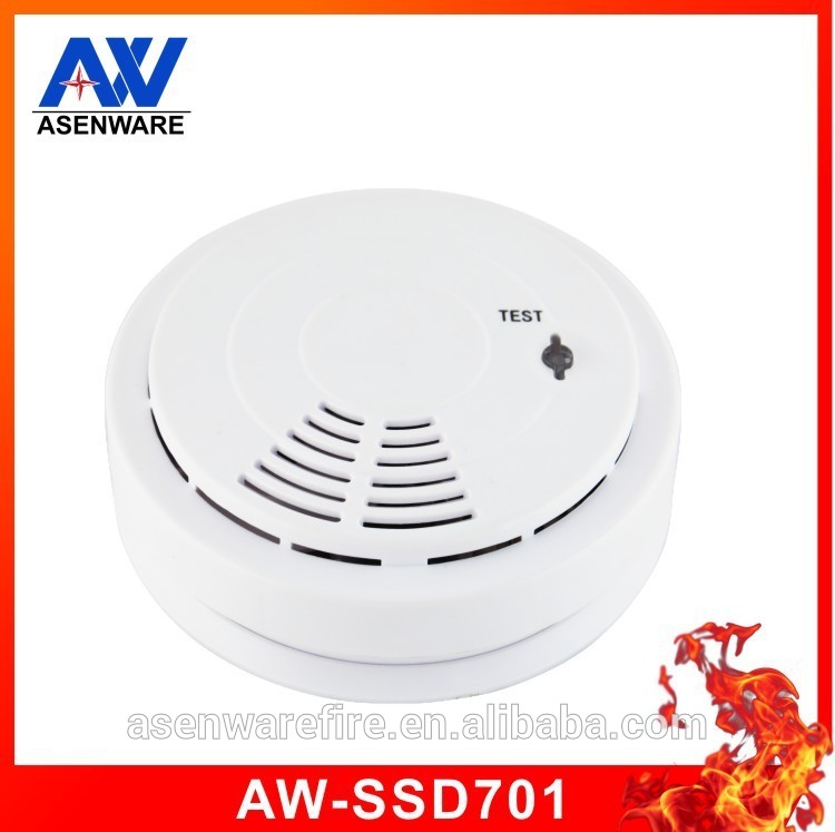 Asenware 9V battery operated long life of smoke detectors