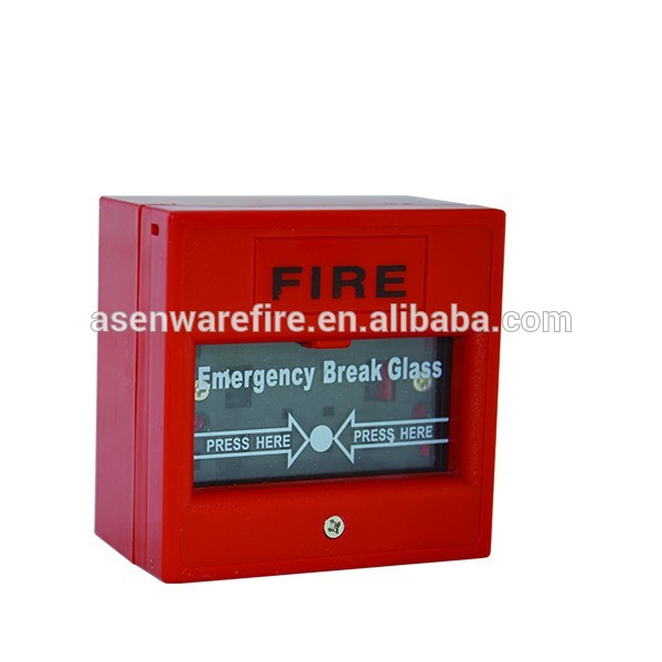 Conventional fire alarm manual call point 24V