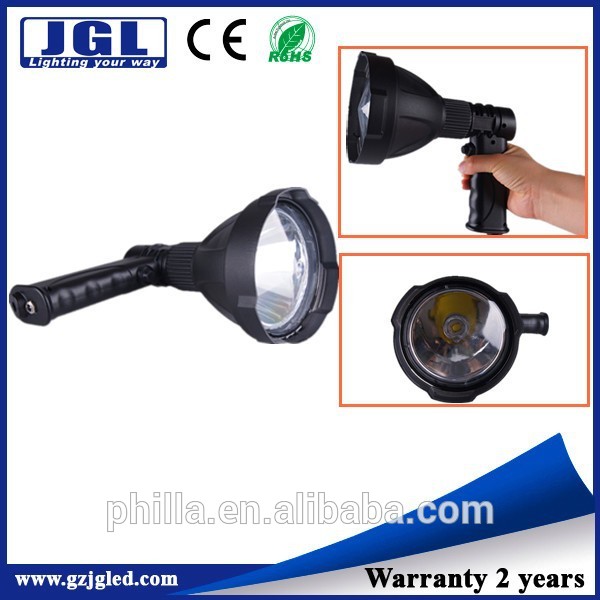 Super bright 2000lm CREE MT-G2.LED 25w rechargeable led handheld hunting spotlight Portable solar led search light