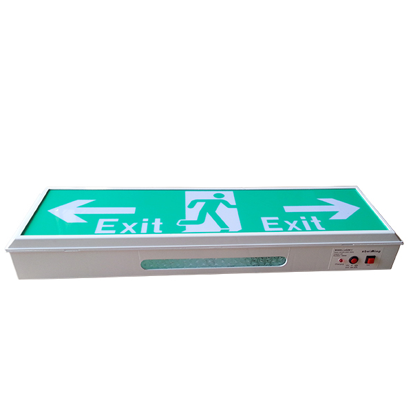 Maintained Photoluminescent Fire Exit Sign with Ni-cad Battery