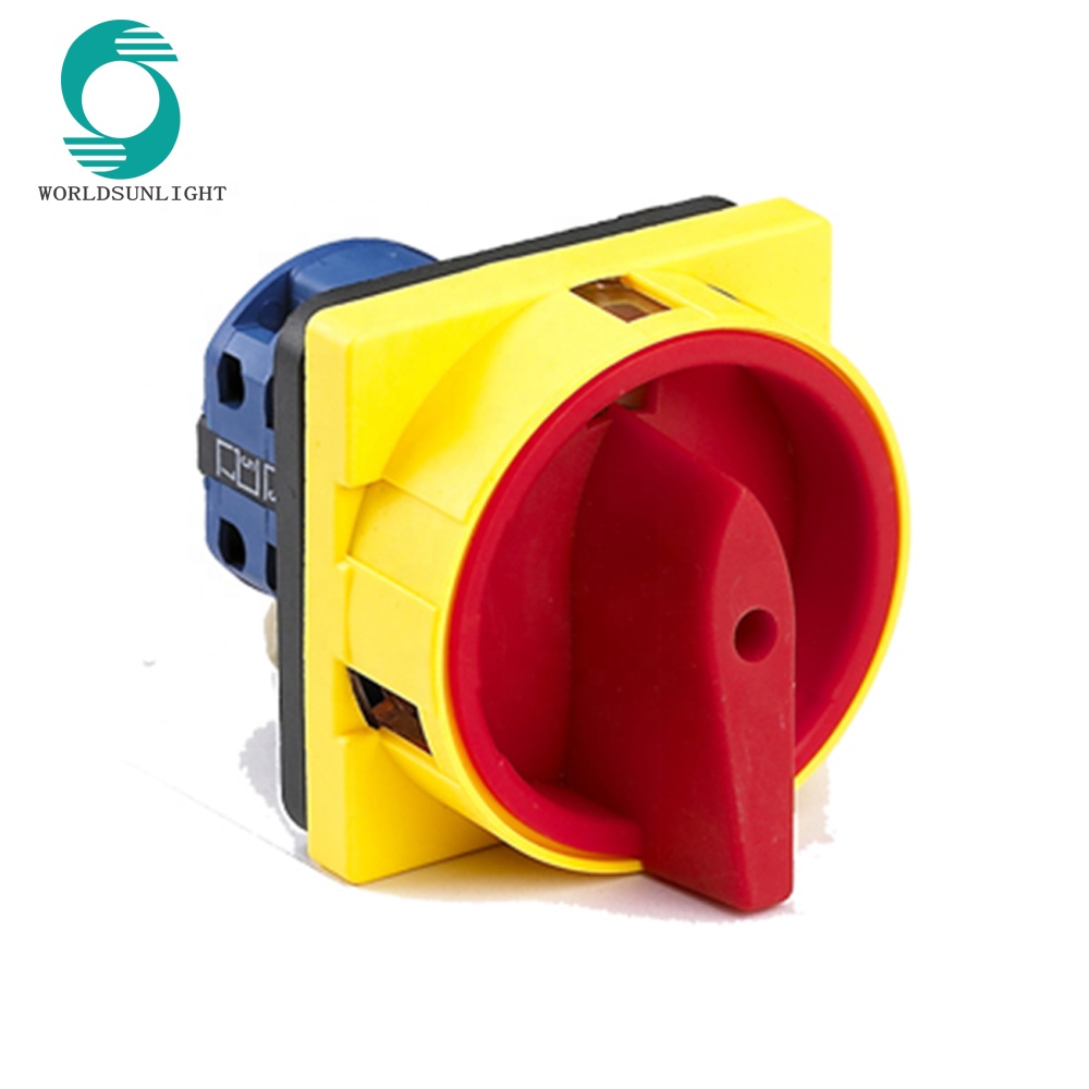 LW26GS series pad-lock type 20A 25A 32A 125A 160A 63 amp changeover switch