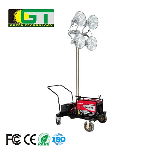 TMN8126 High Power All-round Automatic Lifting Flood Mobile Light Tower Diesel Generator