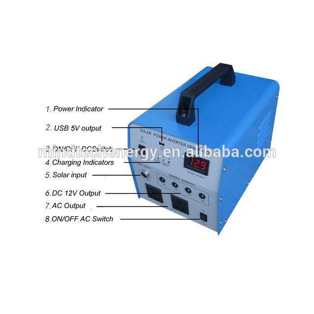 High Quality solar system for home 300w inverter Power Energy solar Generator System