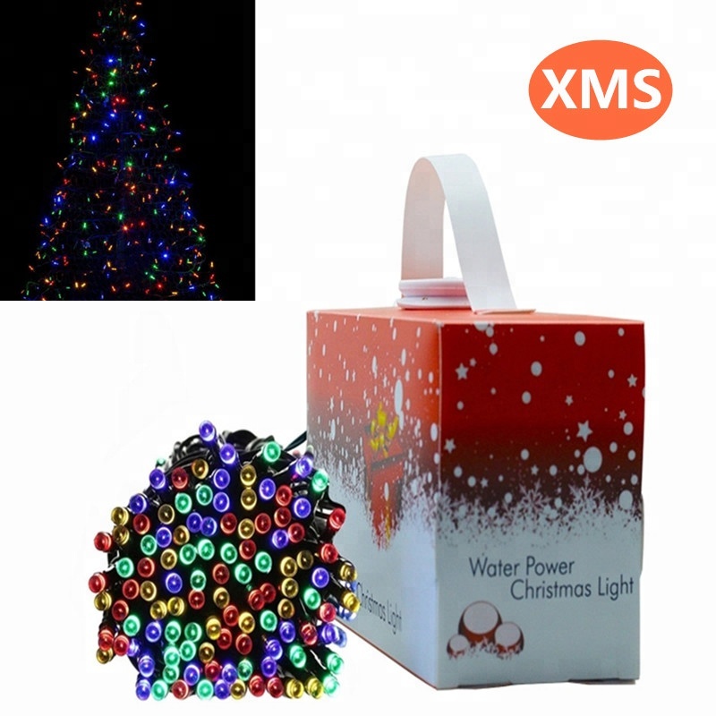 High Quality Xmas Decoration lamp Cork Snowman House Shaped Bottle Stopper Salt Water Colorful LED String Lights