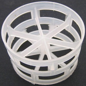 38mm White color Plastic PP PE PVC pall ring for tower packing