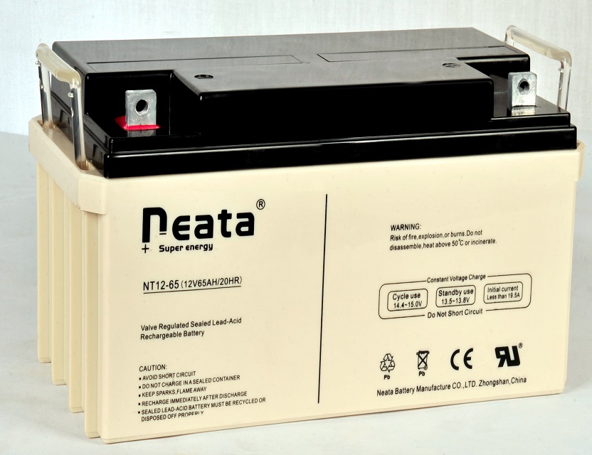 12V 65Ah Deep Cycle AGM Solar Battery