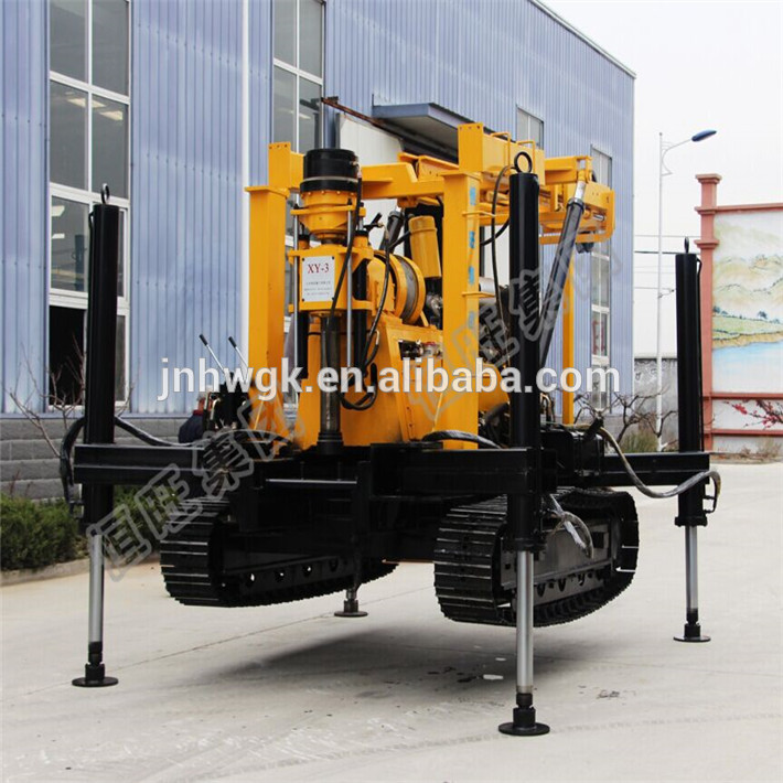 High quality crawler diesel water well drilling rig for sale