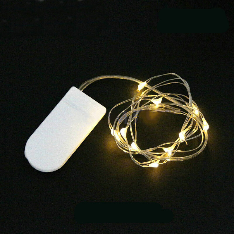 Christmas Hot Sales LED String Light Battery Operated 20LEDs Fairy Lights On Silver Wire