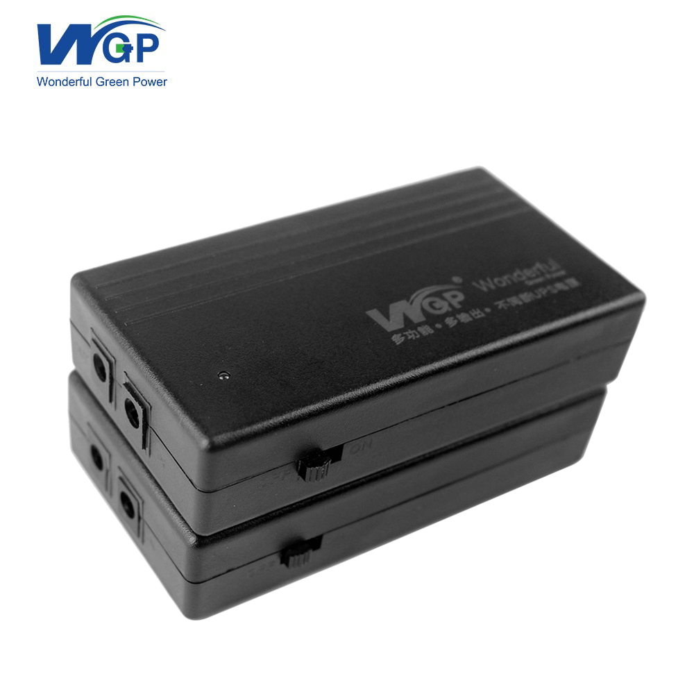 WGP brand 12V dc ups wifi router 12V online ups for DSL modem